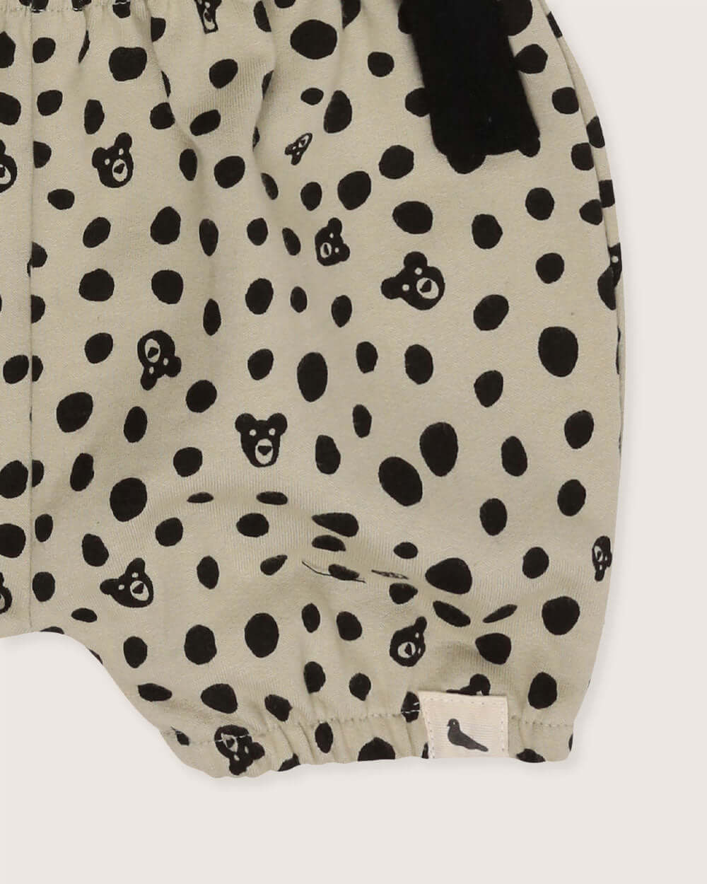 Grey Spotty Bear Print Bracer Bloomers - Image 5