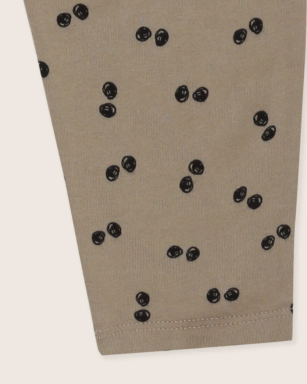 Brown Peapod Print Dungarees - Image 5